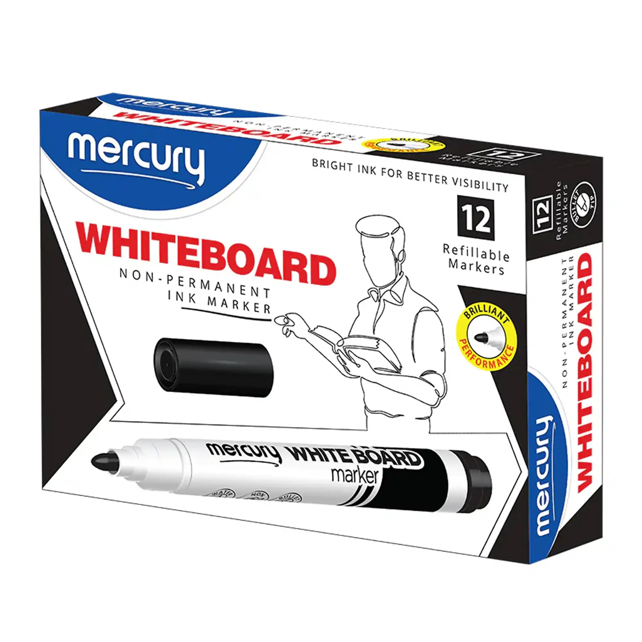 mercury-white-board-marker