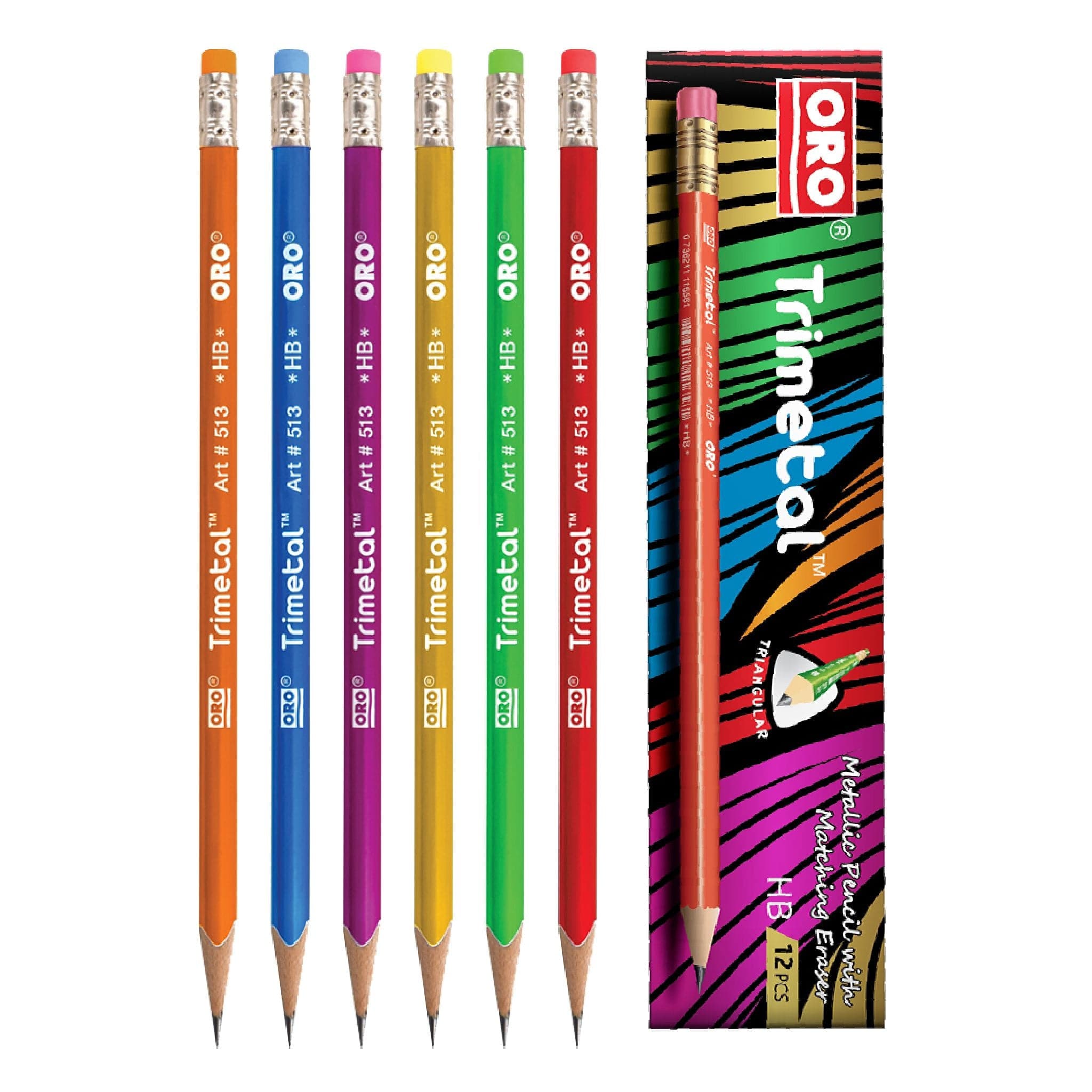 pencil-oro-trimetal-513-12pcs-pack